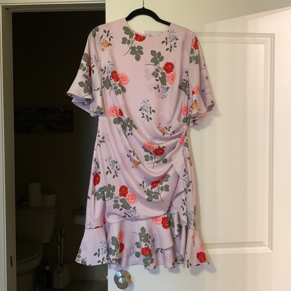NWT BHLDN Keepsake Lavender Ruffle Dress -XL